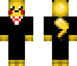 pikachu in a suit