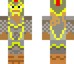 knight with beard