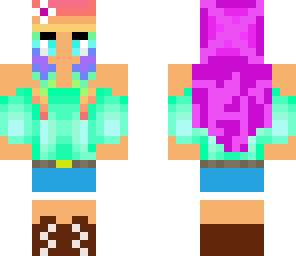 rainbow girl edit