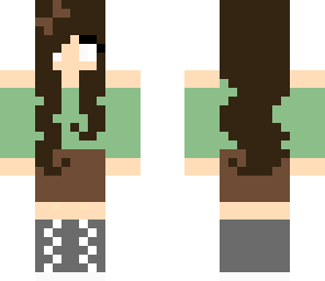 herobrine's sister in alex's outfit