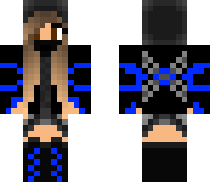blue assassin girl