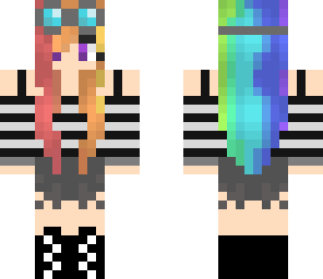 edited rainbow girl with goggles