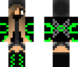 green assassin girl