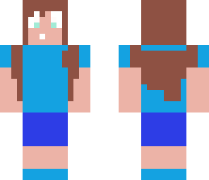 blue girl