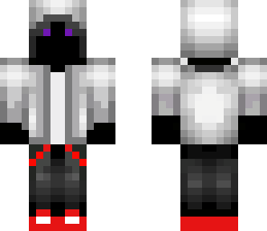 enderman in with hood