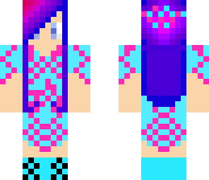 colorful girl