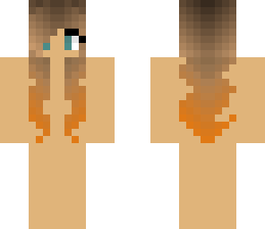 edit orange dye girl