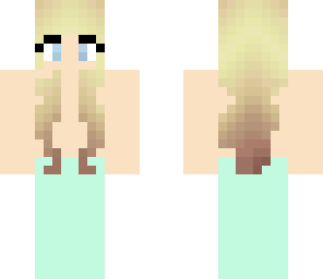 blonde mermaid