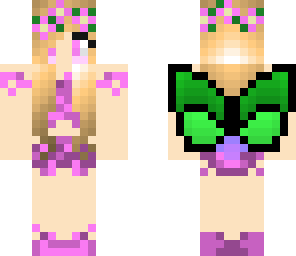 pink flower fairy