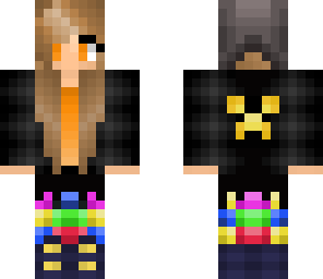 upgraded brown hair chica gamer