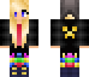 chica gamer blond hair