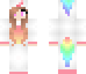 edited unicorn girl