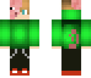 i added a hood to human pig man