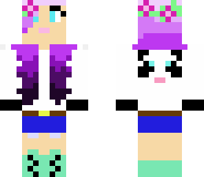 cute panda girl