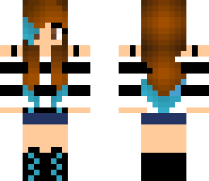 edited blue hair girl
