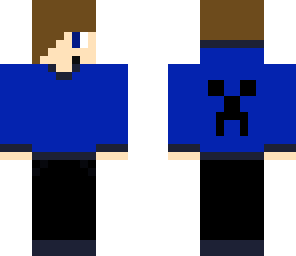 blue gamer boy
