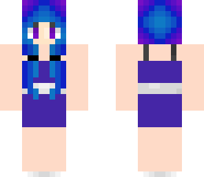 purple and blue