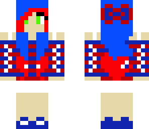 4th of july cute girl