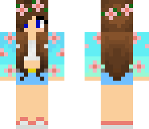lovely lovely minecraft girl