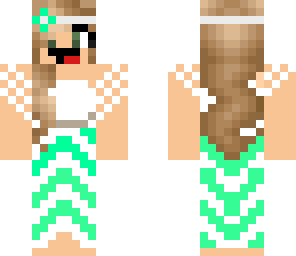 derp faced girl in a chevron dress