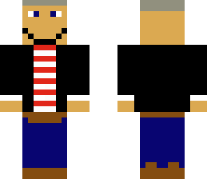 old man with headphones