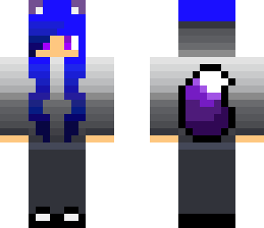 blue wolf girl edit