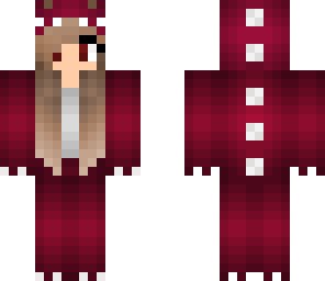 red dino girl