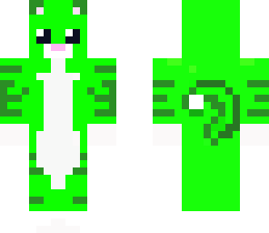 green cat