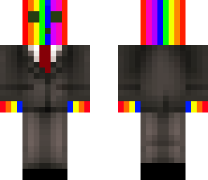 rainbow slime suit
