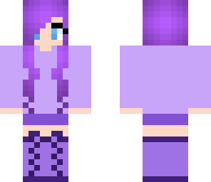 purple girl