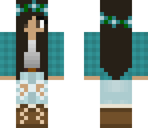 cute plaid girl