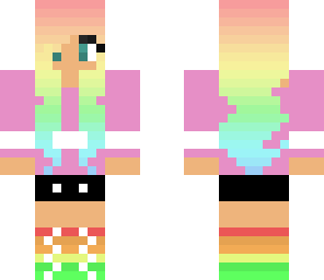 rainbow girl