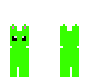 green cat