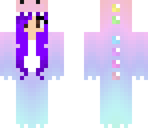 purple girl dino