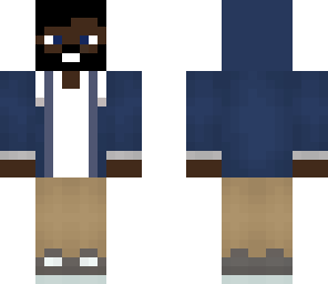 black guy with a hoodie