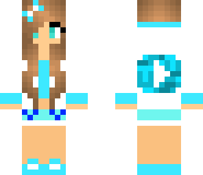 blue youtube girl