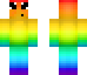 kawaii rainbow slime