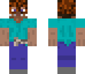 fnaf 2 steve with flashlight and mask