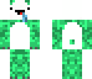 green panda