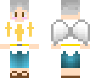 kawaii christian angel grandpa