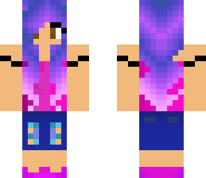 purple diva girl