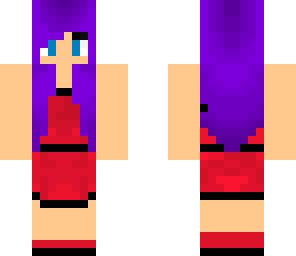 purple hair formal