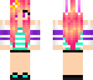 spring bunny girl