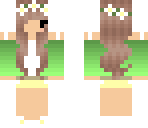 chibi green girl