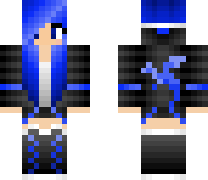 blue enderdragon girl