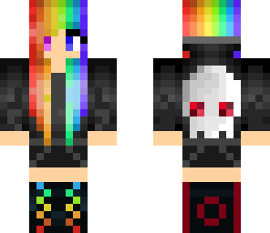 rainbow girl