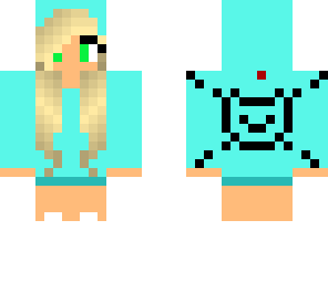 edited light blue girl