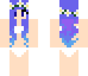 blue hair girl outfit 8 bikini