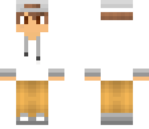 white hoodie boy