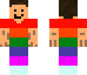 rainbow shirt guy
